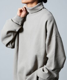 FREAK'S STORE（フリークスストア）の「限定展開 12oz ヘビーウェイト ビッグシルエット タートルネックスウェット/プルオーバー（スウェット・メンズ）」