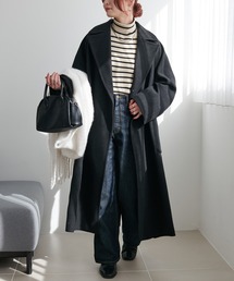 DISCOAT | 【シーズンムード高まる】中空糸チェスターコート(チェスターコート)