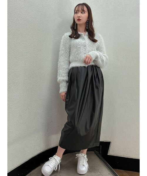 dazzlin(ダズリン)の「メタリックコクーンスカート(スカート・レディース・ブラック/ブラウン/シルバー・SMALL/MEDIUM)」の16枚目の写真