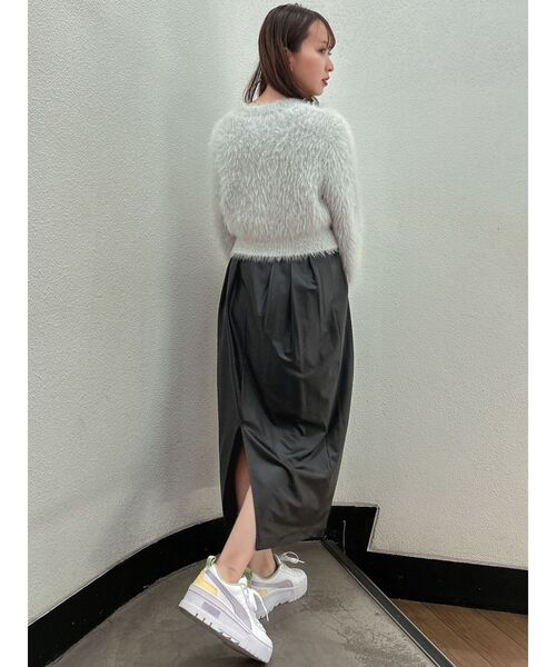 dazzlin(ダズリン)の「メタリックコクーンスカート(スカート・レディース・ブラック/ブラウン/シルバー・SMALL/MEDIUM)」の17枚目の写真