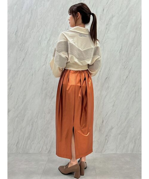 dazzlin(ダズリン)の「メタリックコクーンスカート(スカート・レディース・ブラック/ブラウン/シルバー・SMALL/MEDIUM)」の12枚目の写真