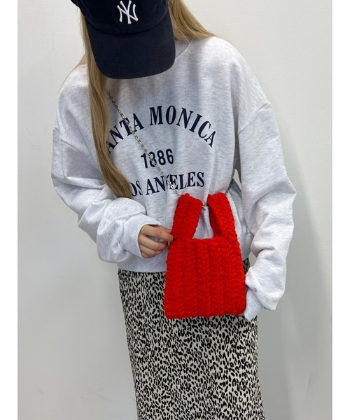 WC（ダブル シー）の「モコモコ2WAYショルダーバッグ（ショルダーバッグ・レディース・ブラック/グリーン/ピンク/レッド・FREE）」の4枚目の写真