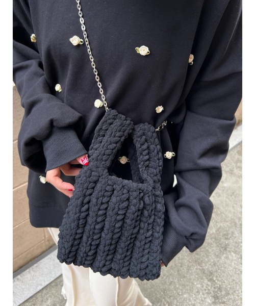 WC（ダブル シー）の「モコモコ2WAYショルダーバッグ（ショルダーバッグ・レディース・ブラック/グリーン/ピンク/レッド・FREE）」の22枚目の写真