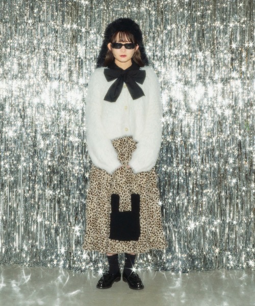 WC（ダブル シー）の「モコモコ2WAYショルダーバッグ（ショルダーバッグ・レディース・ブラック/グリーン/ピンク/レッド・FREE）」の6枚目の写真