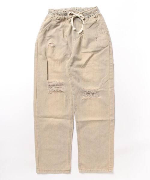 Burner（バーナー）の「【OKUOKU　0909】デニム / ダメージ加工　 oku-bottom-719558350440-36 U（デニムパンツ・メンズ・ブラック/ライトグレー・L/XL/M/S）」の11枚目の写真