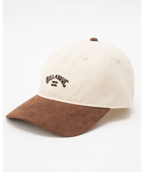 BILLABONG（ビラボン）の「BILLABONG レディース CANVAS SUEDE ARCH LOGO CAP キャップ 【2023年秋冬モデル】/ビラボンキャンバススウェードブランドロゴキャップ（キャップ・レディース・グリーン系その他/オフホワイト/ブラック・FREE）」の5枚目の写真