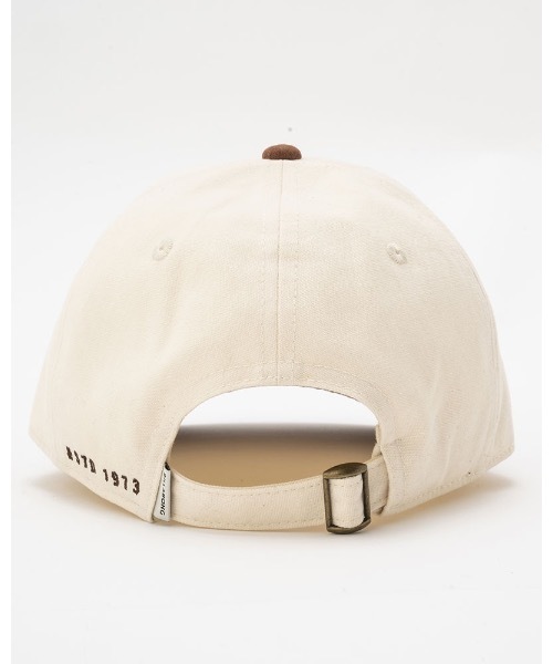 BILLABONG（ビラボン）の「BILLABONG レディース CANVAS SUEDE ARCH LOGO CAP キャップ 【2023年秋冬モデル】/ビラボンキャンバススウェードブランドロゴキャップ（キャップ・レディース・グリーン系その他/オフホワイト/ブラック・FREE）」の8枚目の写真