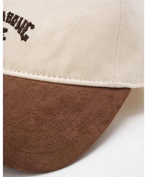 BILLABONG（ビラボン）の「BILLABONG レディース CANVAS SUEDE ARCH LOGO CAP キャップ 【2023年秋冬モデル】/ビラボンキャンバススウェードブランドロゴキャップ（キャップ・レディース・グリーン系その他/オフホワイト/ブラック・FREE）」の16枚目の写真
