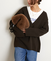 JOURNAL STANDARD relume - 【JOURNAL STANDARD relume】こげ茶　セーター JOURNAL STANDARD relume｜ジャーナルスタンダード レリュームの