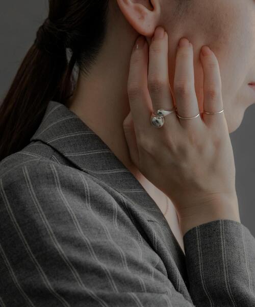 SMELLY(スメリー)の「SMELLY so’ slim basic ring(リング・レディース・シルバー・3/11/7)」の8枚目の写真