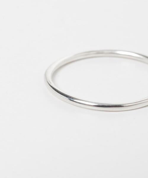 SMELLY(スメリー)の「SMELLY so’ slim basic ring(リング・レディース・シルバー・3/11/7)」の2枚目の写真