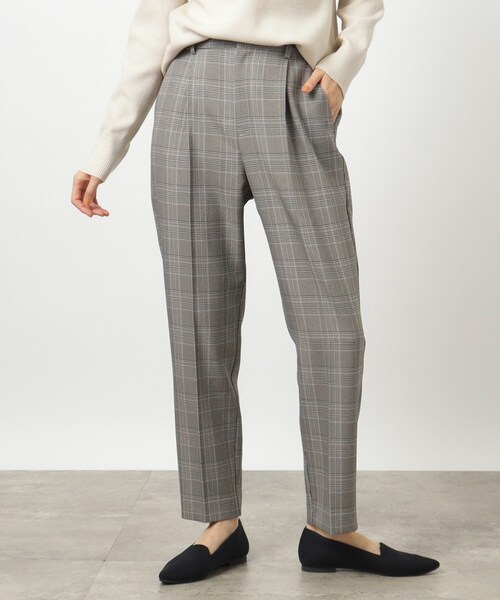 grove（グローブ）の「◆ウール調テーパードパンツ（その他パンツ・レディース・ブラック系1/グレー系その他/ブラウン系その他・03/02/01/05/04）」の8枚目の写真