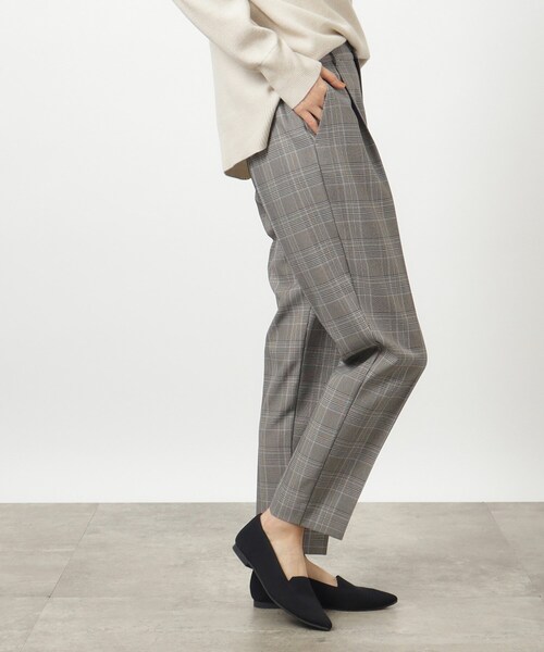 grove（グローブ）の「◆ウール調テーパードパンツ（その他パンツ・レディース・ブラック系1/グレー系その他/ブラウン系その他・03/02/01/05/04）」の9枚目の写真