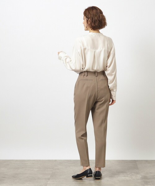 grove（グローブ）の「◆ウール調テーパードパンツ（その他パンツ・レディース・ブラック系1/グレー系その他/ブラウン系その他・03/02/01/05/04）」の14枚目の写真