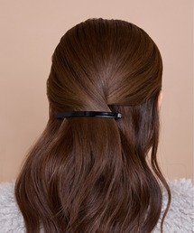 アレクサンドゥパリ　バレッタ　クリップ　黒✖️さざれ石　　新品、未使用品 ALEXANDRE DE PARIS TIMELESS L CLIP アレクサンドル ドゥ パリ