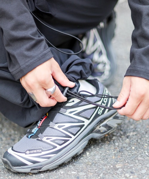 SPINNS(スピンズ)の「【4色展開!2サイズ展開!ユニセックスで着用】ナイロンカーゴパンツ コード(カーゴパンツ・メンズ・オリーブ/オフホワイト/グレー/ブラック・L/M)」の19枚目の写真