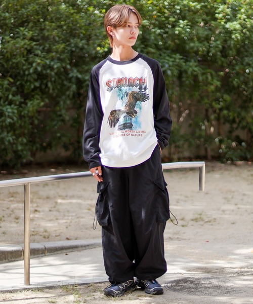 SPINNS(スピンズ)の「【4色展開!2サイズ展開!ユニセックスで着用】ナイロンカーゴパンツ コード(カーゴパンツ・メンズ・オリーブ/オフホワイト/グレー/ブラック・L/M)」の15枚目の写真