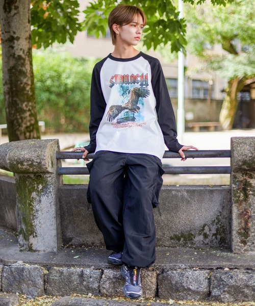 SPINNS(スピンズ)の「【4色展開!2サイズ展開!ユニセックスで着用】ナイロンカーゴパンツ コード(カーゴパンツ・メンズ・オリーブ/オフホワイト/グレー/ブラック・L/M)」の9枚目の写真