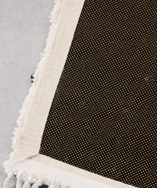 モロッコ　ラグ モロッコラグ「ボシャルウィット」RBO32ブルー モロッコインテリア