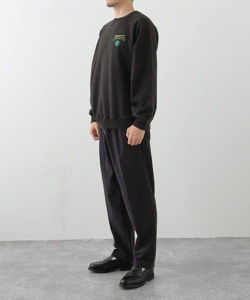 セール】【TMNT × relume】別注 フロッキープリント クルー