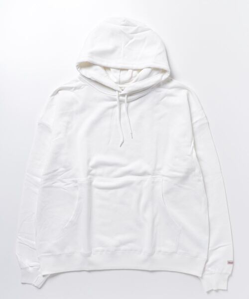 Goodwear(グッドウェア)の「Goodwear BIG フードパーカー(パーカー・メンズ・オレンジ/グレー/ダークグリーン/ブラック/ホワイト・M/L/XL)」の7枚目の写真