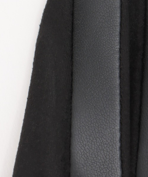 ikka(イッカ)の「エコレザーライン入りグローブ(手袋・レディース・ブラック/オフホワイト/モカ・FREE)」の15枚目の写真