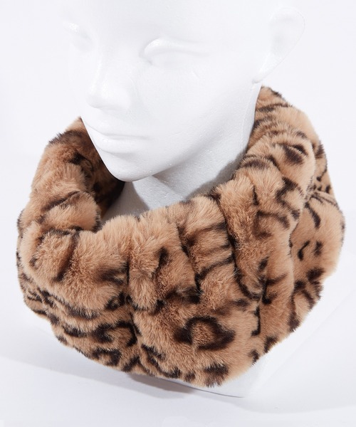 an meets zakka（アンミツザッカ）の「an meets zakka シャーリングファーネックウォーマー（ネックウォーマー/スヌード・レディース・C/A/B・ONE SIZE）」の3枚目の写真