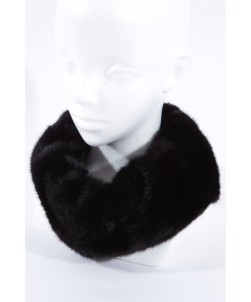 an meets zakka（アンミツザッカ）の「an meets zakka シャーリングファーネックウォーマー（ネックウォーマー/スヌード・レディース・C/A/B・ONE SIZE）」の4枚目の写真