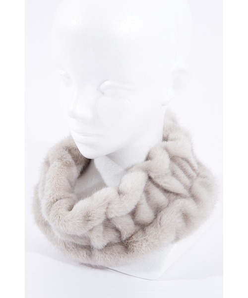 an meets zakka（アンミツザッカ）の「an meets zakka シャーリングファーネックウォーマー（ネックウォーマー/スヌード・レディース・C/A/B・ONE SIZE）」の7枚目の写真