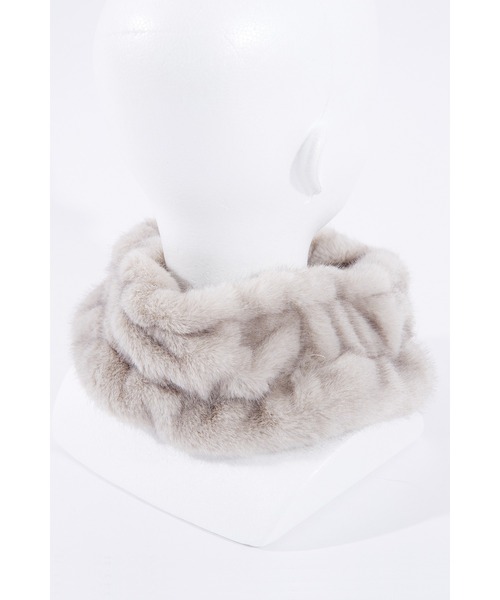 an meets zakka（アンミツザッカ）の「an meets zakka シャーリングファーネックウォーマー（ネックウォーマー/スヌード・レディース・C/A/B・ONE SIZE）」の8枚目の写真