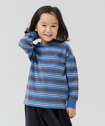 chil2 | 先染めボーダー 長袖Tシャツ(Tシャツ/カットソー)
