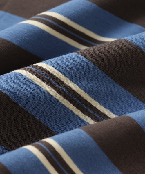 chil2（チルツー）の「先染めボーダー 長袖Tシャツ（Tシャツ/カットソー・キッズ・イエロー/ホワイト/ブルー/レッド/グリーン/ブラック・150cm/110cm/130cm/90cm/140cm/120cm/100cm）」の15枚目の写真