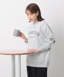 SHOO・LA・RUE | 裏起毛ロゴスウェット【SHOO WARM】(スウェット)