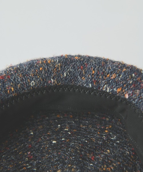 MERLOT(メルロー)の「ウール混ネップベレー帽(ハンチング/ベレー帽・レディース・ナチュラル/ネイビー・FREE)」の6枚目の写真