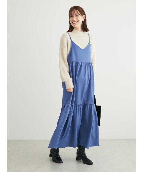 AJUGA.（アジュガ）の「■AJUGA.×GP キャミワンピース（ワンピース・レディース・ブラック/ブルー・FREE）」の9枚目の写真