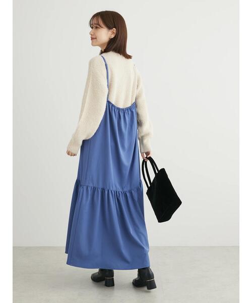 AJUGA.（アジュガ）の「■AJUGA.×GP キャミワンピース（ワンピース・レディース・ブラック/ブルー・FREE）」の11枚目の写真