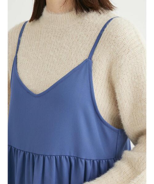 AJUGA.（アジュガ）の「■AJUGA.×GP キャミワンピース（ワンピース・レディース・ブラック/ブルー・FREE）」の15枚目の写真