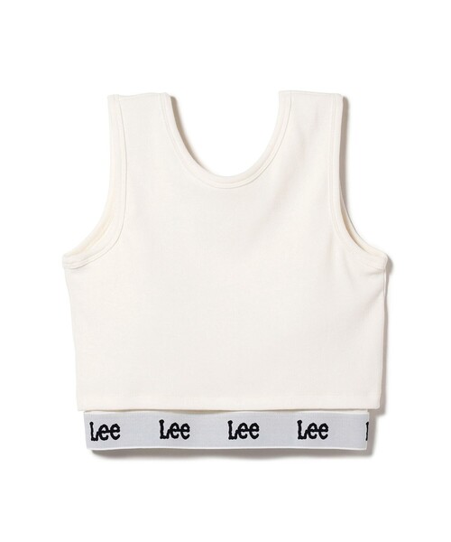 Ray BEAMS（レイビームス）の「【WEB限定】Lee / RIB LOGO N/S TEE（タンクトップ・レディース・ブラック/ホワイト・ONE SIZE）」の21枚目の写真