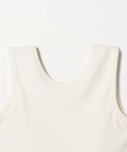 Ray BEAMS（レイビームス）の「【WEB限定】Lee / RIB LOGO N/S TEE（タンクトップ・レディース・ブラック/ホワイト・ONE SIZE）」の22枚目の写真