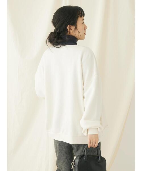 CRAFT STANDARD BOUTIQUE(クラフトスタンダードブティック)の「裏起毛リングドットカーディガン(カーディガン/ボレロ・レディース・ブラック/ブラウン/アイボリー・FREE)」の17枚目の写真