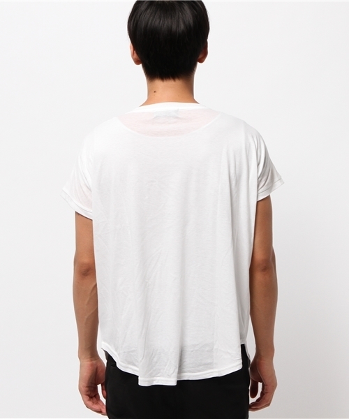 WHO'S WHO gallery（フーズフーギャラリー）の「【GIGGER】ドルマンTEE NYC（Tシャツ/カットソー・メンズ・オフホワイト/ブラック/グレー/レッド・FREE/MEDIUM/LARGE）」の8枚目の写真