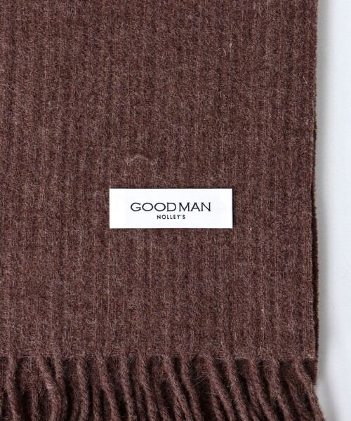 NOLLEY'S goodman(ノーリーズグッドマン)の「強縮リブウールマフラー30(マフラー・メンズ・サックスブルー/グレー/ブラウン/チャコールグレー・FREE)」の12枚目の写真