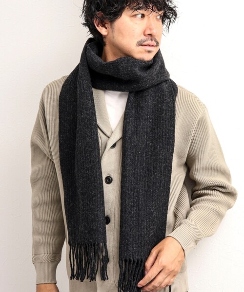 NOLLEY'S goodman（ノーリーズグッドマン）の「強縮リブウールマフラー