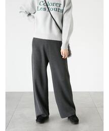 Lugnoncure | 無地柄アソートニットパンツ(その他パンツ)