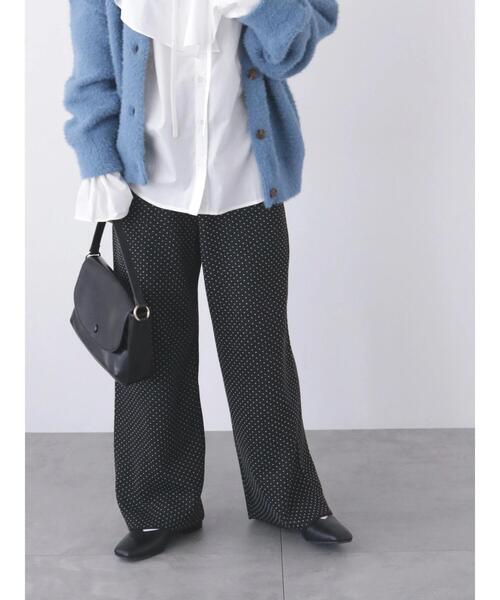 Lugnoncure(ルノンキュール)の「無地柄アソートニットパンツ(その他パンツ・レディース・ベージュ/グレー/ブラック・F)」の4枚目の写真