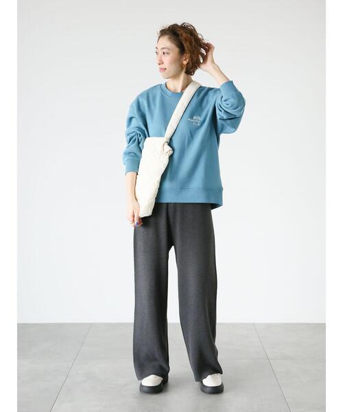 Lugnoncure(ルノンキュール)の「無地柄アソートニットパンツ(その他パンツ・レディース・ベージュ/グレー/ブラック・F)」の6枚目の写真