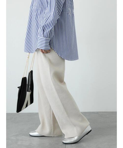 Lugnoncure(ルノンキュール)の「無地柄アソートニットパンツ(その他パンツ・レディース・ベージュ/グレー/ブラック・F)」の21枚目の写真