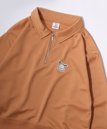 【希少】dézert オレンジ ハーフジップ Mサイズジャケット日本製 古着 90s GAP ネオン オレンジ ハーフジップ ナイロン