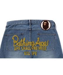 00s　a bathing ape　チャンピオンデニム　L　ブラック　日本製 CHAMPION LOGO 12 OZ DENIM PANTS | bape.com