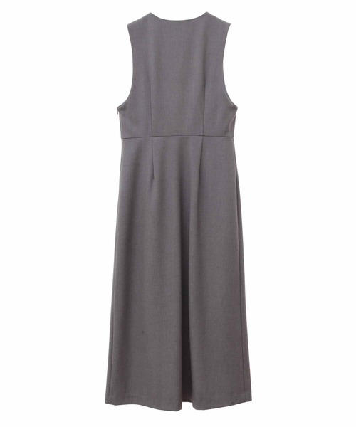 31 Sons de mode（トランテアン　ソン　ドゥ　モード）の「レイヤードペンシルジャンスカ（ジャンパースカート・レディース・ブラック/グレー・38/36）」の12枚目の写真